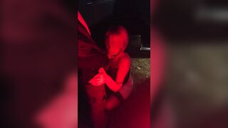 Sexwife Give Blowjob to Stranger in the Park