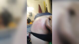 Sub Takes Drink Shaker in ASS