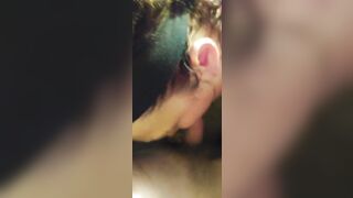 She look Hateful at the Cumshot. very last Blowjob from her