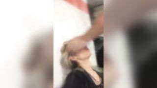 Rough Facefuck in the Public Underground Parking