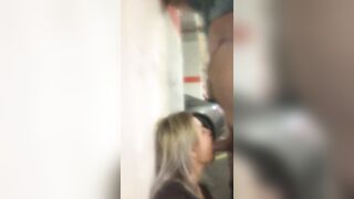 Rough Facefuck in the Public Underground Parking