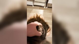 BIG ASS CHUBBY SLUT FROM TINDER MAKES BLOWJOB