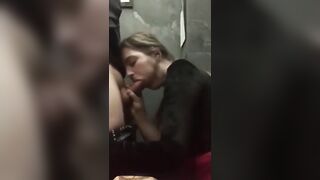 Kate Met on ​Z​oneFu​​ck​​ C​om​ Give Public Toilet Blowjob