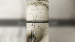 First Cumshot before they Gangbanged my Wife with No-condoms no Pills! [cuckold. Snapchat]