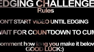 New best Jerk off Edge Challenge 2020