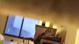 Early morning at hotel