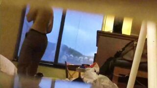 Early morning at hotel