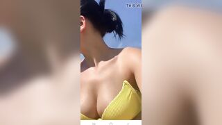Bust bra live facebook romanian