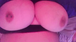 Playing with my Huge Boobs