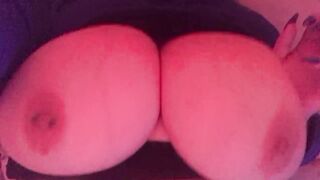 Playing with my Huge Boobs