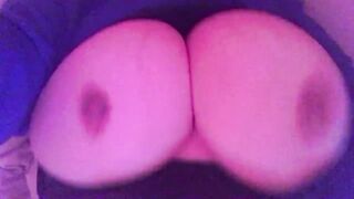 Playing with my Huge Boobs