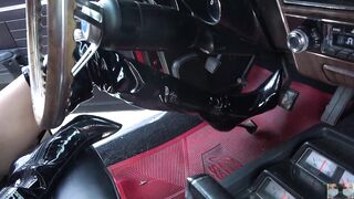 No Panties Pedal Pumping a Chevy Camaro SS 350