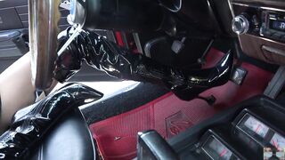 No Panties Pedal Pumping a Chevy Camaro SS 350