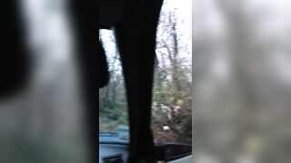 branlette sexy voiture