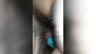 Chubby bareback creampie