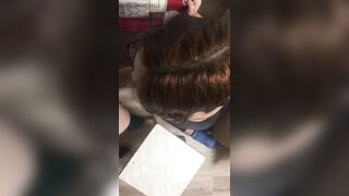 училка делает миньет за деньги публичный секс