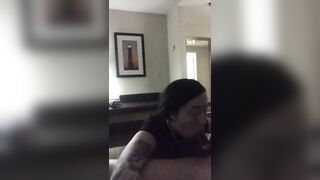 Swallowing that BBC and Riding it for Daddy