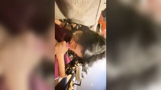 Cute Latina Girlfriend Eagerly gives you Blowjob POV