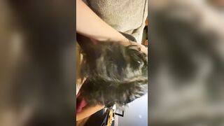 Cute Latina Girlfriend Eagerly gives you Blowjob POV