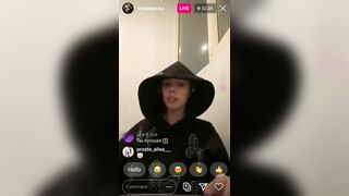 INSTASAMKA SHOW HER PUSSY AND ASS IN INSTAGRAM LIVE