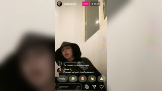 INSTASAMKA SHOW HER PUSSY AND ASS IN INSTAGRAM LIVE