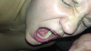 Teen Dislikes Grandpa's Cum