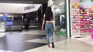 Sexy ass, beauty girl, jeans