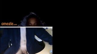 Girl watches my dick on cam