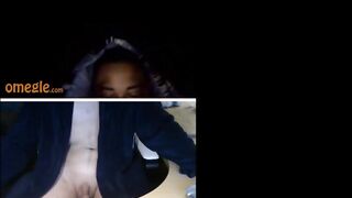 Girl watches my dick on cam