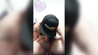 J Lynn Charmed Sucks Cock with her Pornhub Hat On!