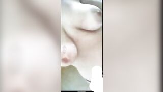 Girl showing boobs and desi chut on video call