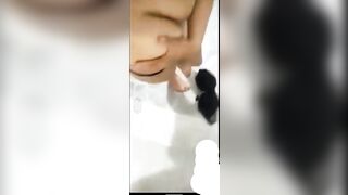 Girl showing boobs and desi chut on video call