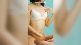 Homemade amateur asian wife black panty white bra pmv fuck