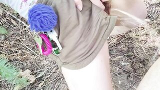 Couples Piss Fun in the Forest (Nerdy Faery and Nerdy Gangsta)