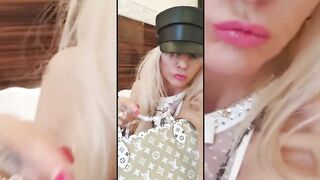 Blonde Cougar escort various dancing 2 HOT