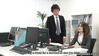 Japanese lady, Mao Saitou is masturbating, uncensored