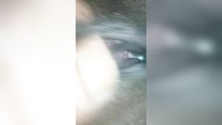 Ebony Fat Creamy Pussy