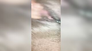 Ebony Fat Creamy Pussy