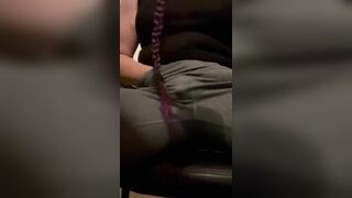 Watch my Squirt while Rubbing my Pussy through my Pants Leaving my Pants Soaking Wet