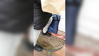 Step mom deliver pussy to step son before girlfriend comes home
