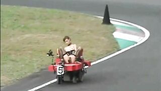 Japanese Bondage - And SQUIRTS! - Robot Race