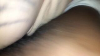 Blue Hair Tated Pawg Taking BBC From Side