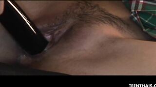 Thai lesbians, Mintra and Sansanee can't have enough of fuck
