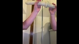 Petite Teen Training To Give Daddy A Wet Blowjob