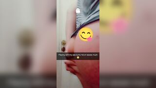 Snapchat horny masturbation for you {snippet} (FULL VID WITH ORGASM ON ONLYFANS/ThickMonki)