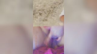 Slutty Thick Latina Fingers her Pussy on Snapchat