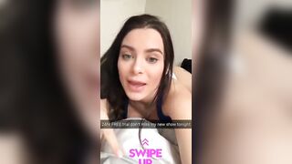Lana Rhoades Shaking her Big Ass On Snapchat Stories (PAWG)