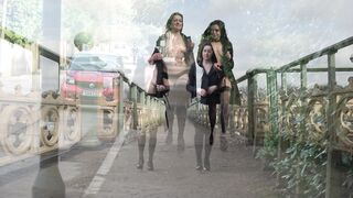 Two ladies & two fine sets of erect nipples in Richmond