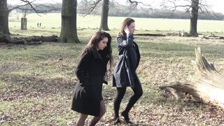 Two ladies & two fine sets of erect nipples in Richmond