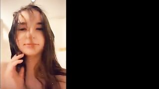Aftynrose Private Snapchat Shower And Boobs Pressing Video